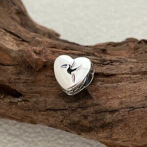 Pandora Belize Rainbow-billed Toucan Exclusive Heart Charm S925 ALE Bead Charm